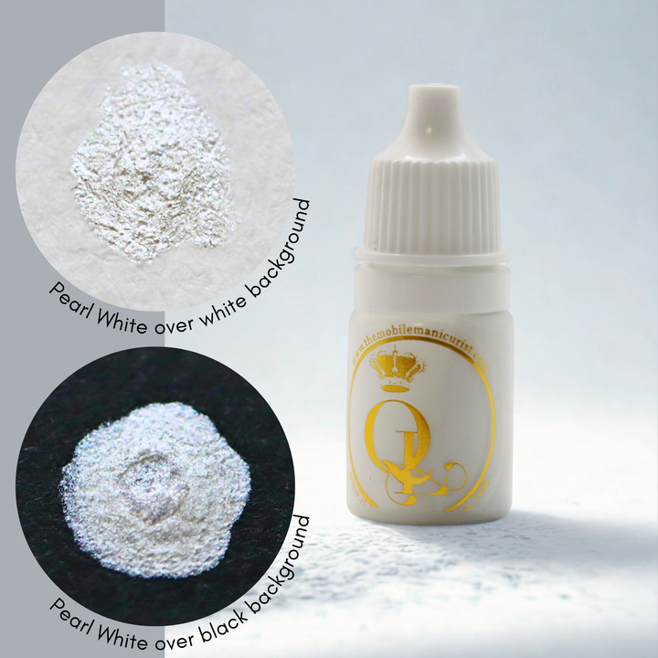 Silver & Pearl White Duo -- Liquessence Water-Based Metallic Paint