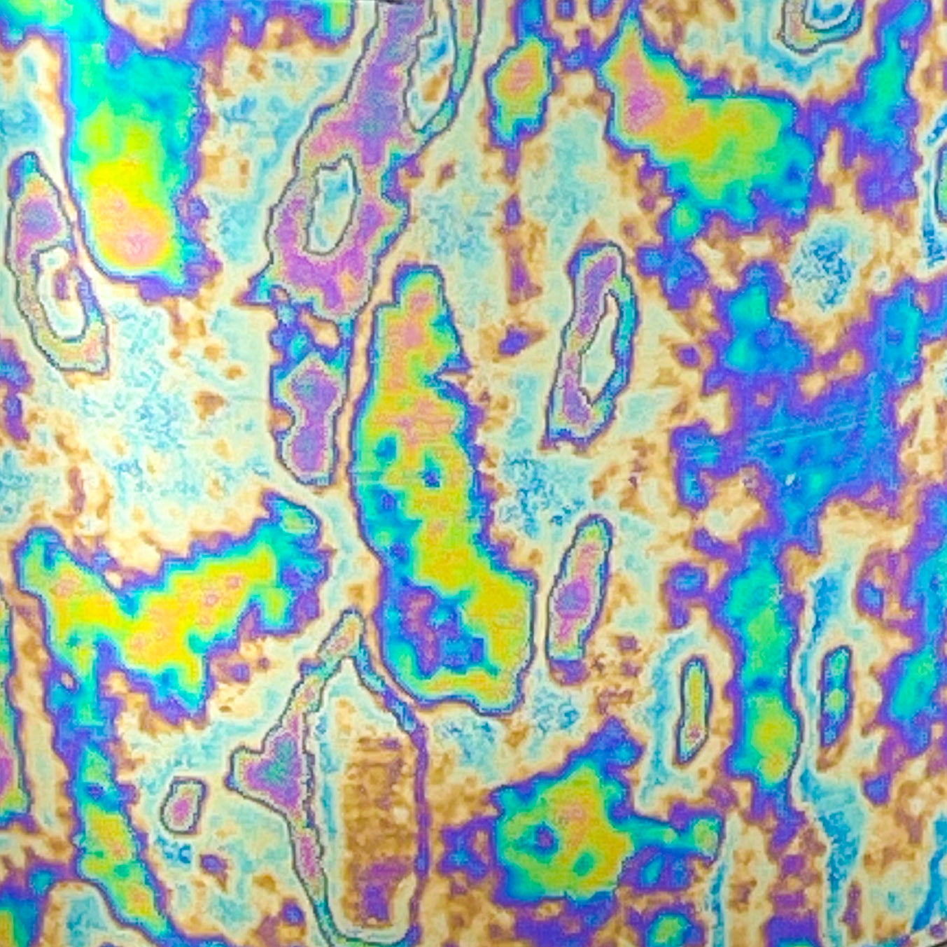 MM - "64-06 Neochrome-Tastic" - - Nail Transfer Foil