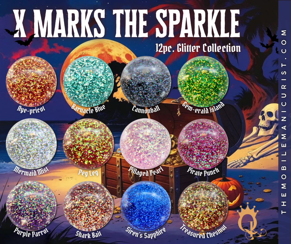 X Marks the Sparkle Glitter Collection (12pcs.)