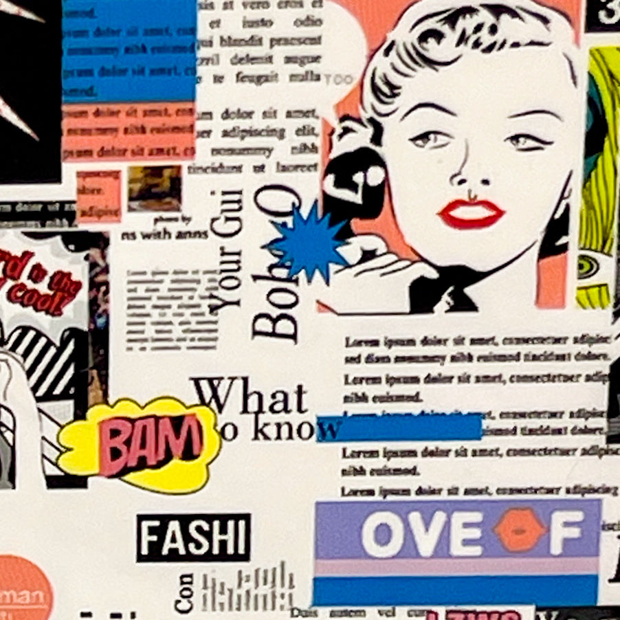 MM - "46-03 Girl Gab" - - Nail Transfer Foil