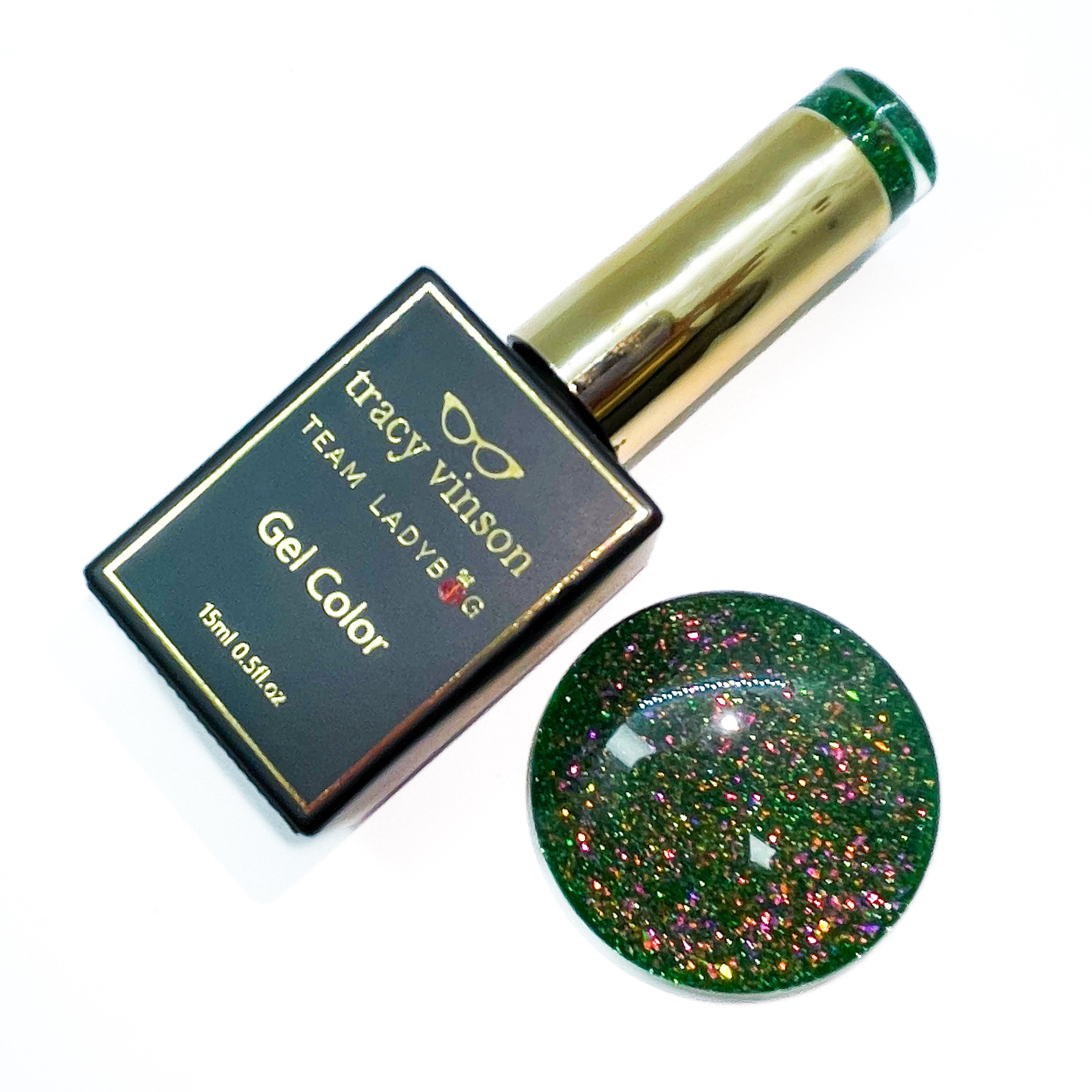 "Castleton" -- Frosted Fireworks Gel Polish