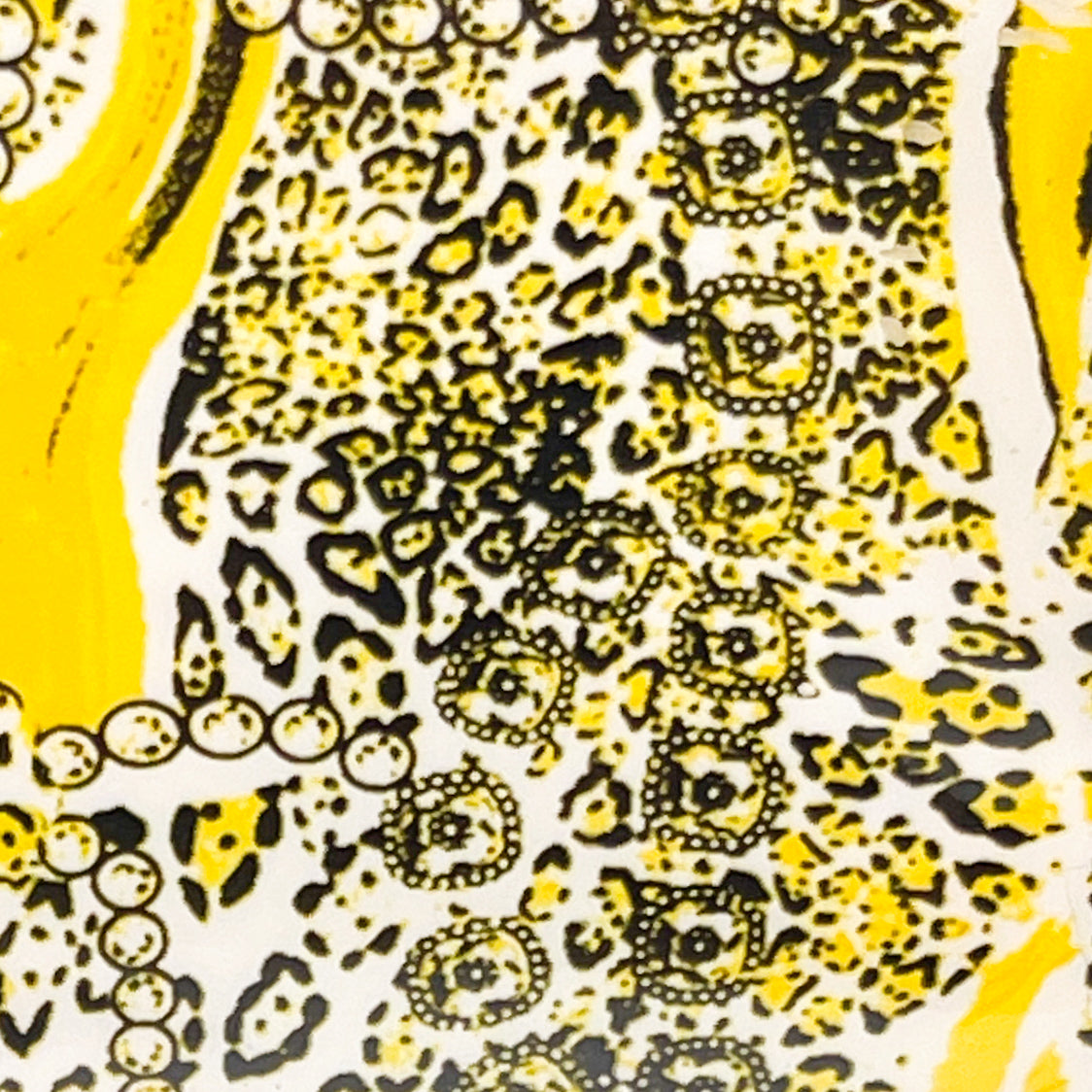MM - "49-08 Jeweled Jag Yellow" - - Nail Transfer Foil