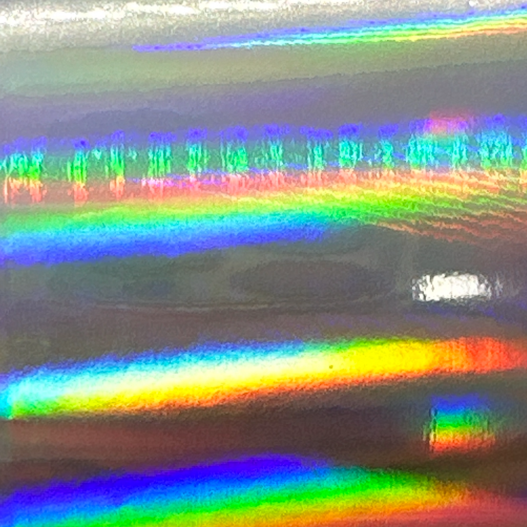 Pre-Filled Clear Holographic Foil Binder