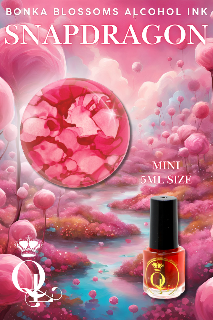 *MINI SIZE* 4pc Set -- 5ml Bonka Blossoms Alcohol Ink