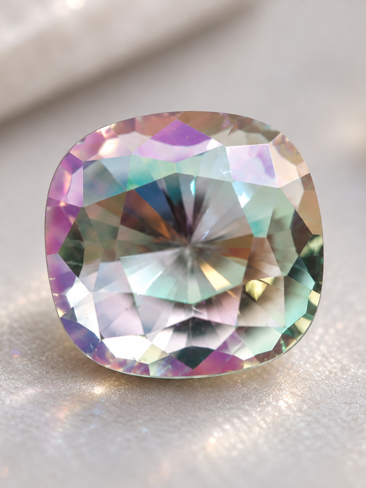 4 Ct. Cushion Cut AB