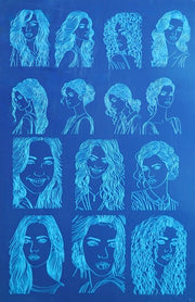 MM- Elegant Portrait Stamping Plate