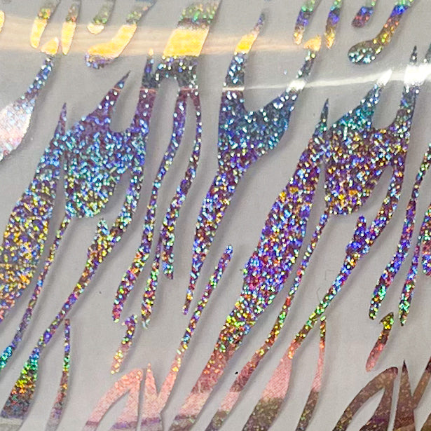 MM “41-09 Zedazzled Zebra”-- Nail Transfer Foil