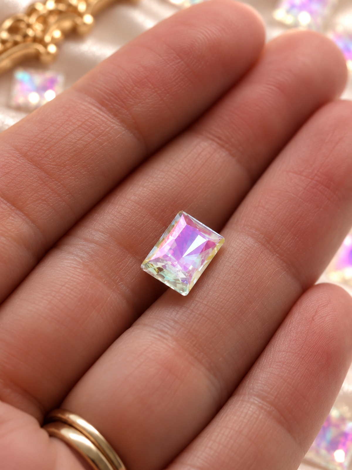 5 Ct. Emerald Cut AB