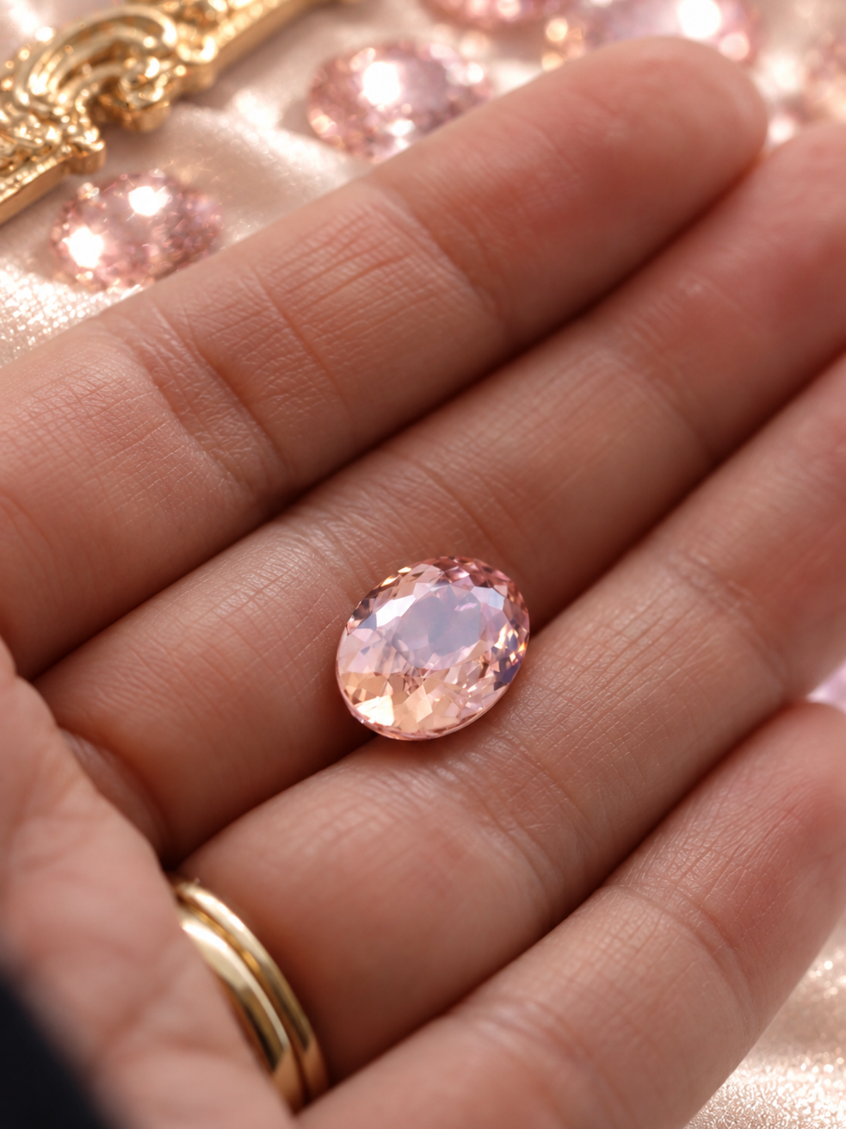 5 Ct. Oval Cut Pink