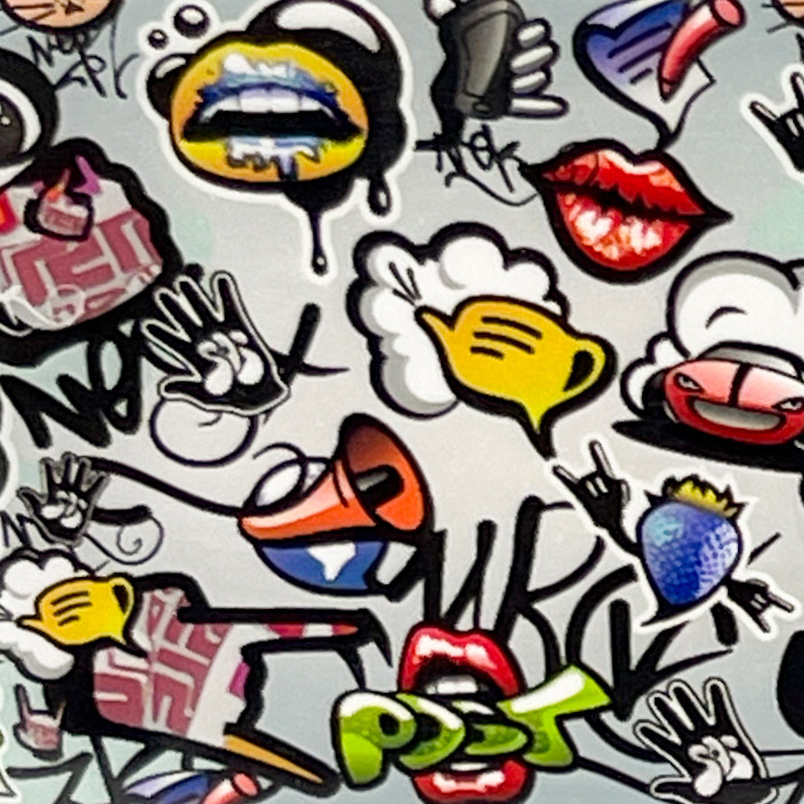 MM - "47-04 Street Artist" - - Nail Transfer Foil