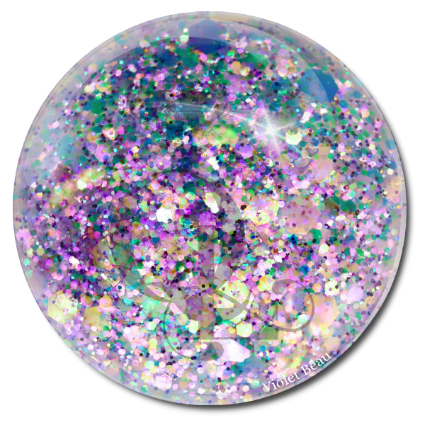 Gumdrop Gardens Cosmetic-Grade Glitter, 6pc Set