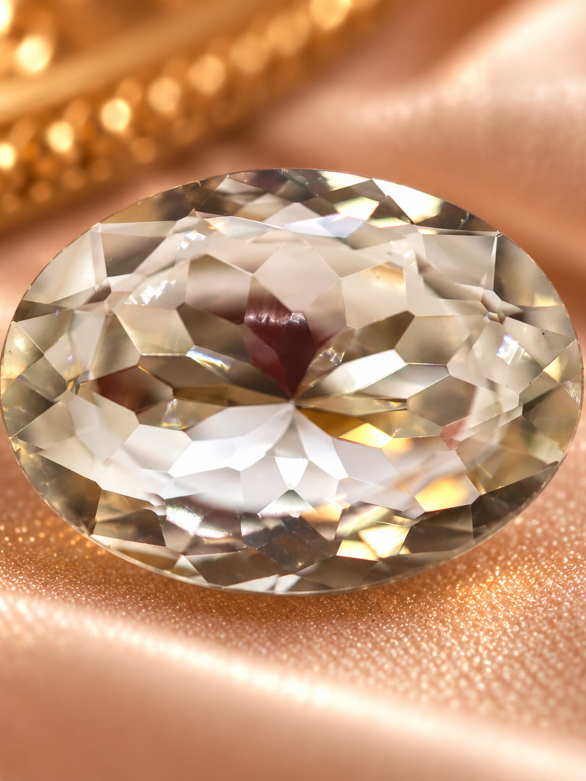 5 Ct. Oval Cut Clear