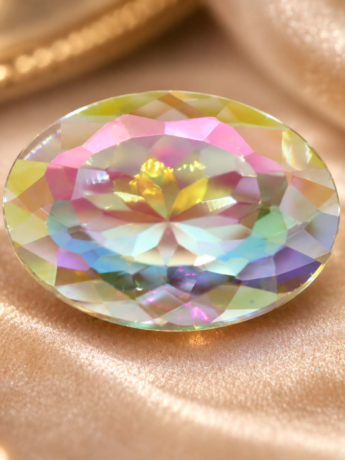 5 Ct. Oval Cut Canary AB