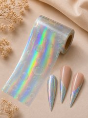 62-07 Moon Drops -- Nail Transfer Foil