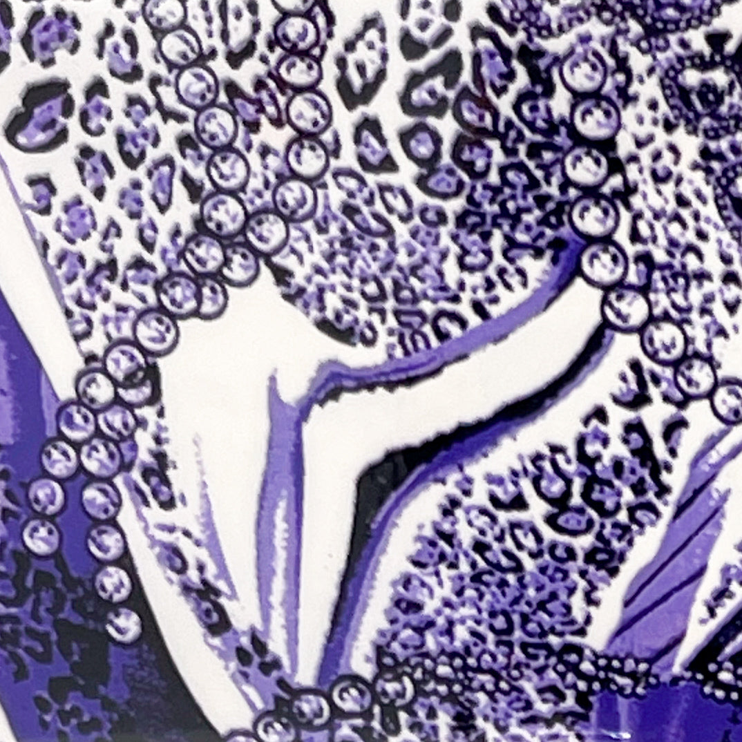 MM - "49-10 Jeweled Jag Purple" - - Nail Transfer Foil