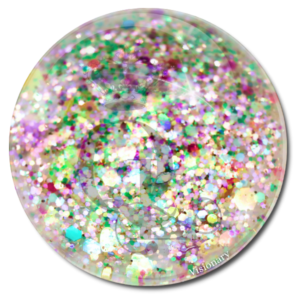 Gumdrop Gardens Cosmetic-Grade Glitter, 6pc Set