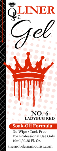 No. 6 Ladybug Red - QL Liner Gel