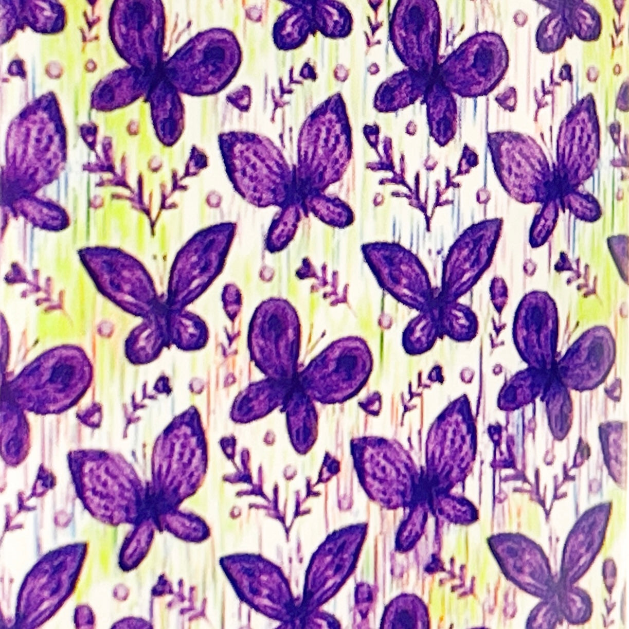 MM - "56-03 Violet Wings" - - Nail Transfer Foil