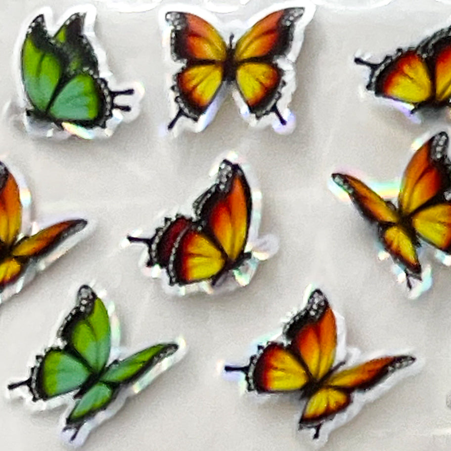 MM - "52-08 Drifting Away" - - Nail Transfer Foil