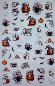 Halloween Crazies Decal Sheet