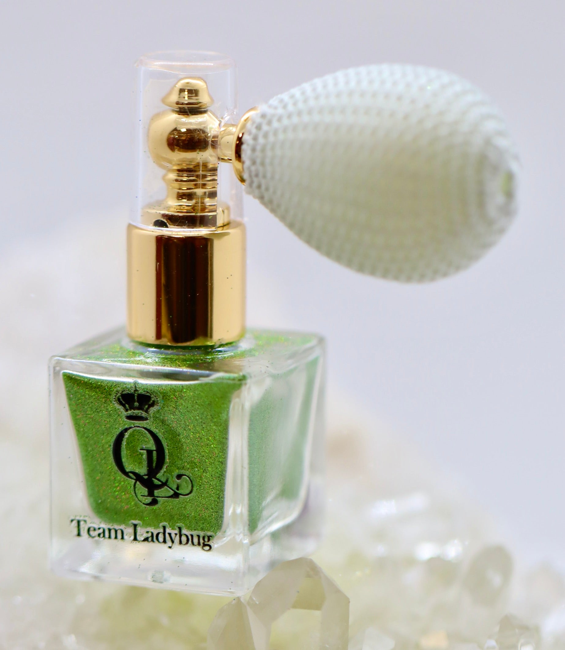 Resting Frog Face Glitter Mist