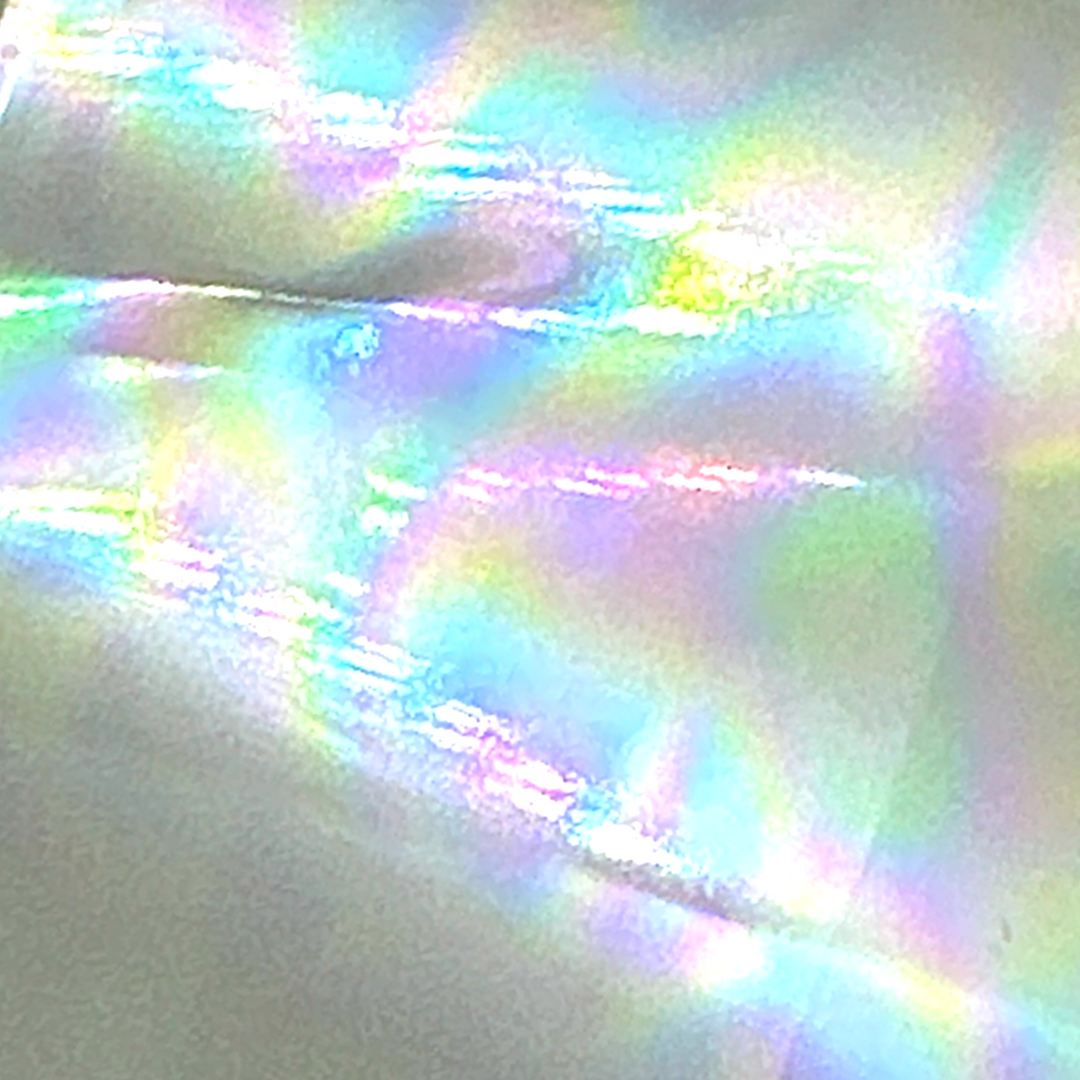 Pre-Filled Clear Holographic Foil Binder