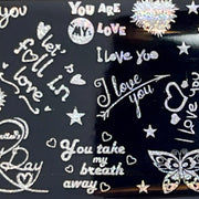 MM - "44-03 Ready For Love" - - Nail Transfer Foil