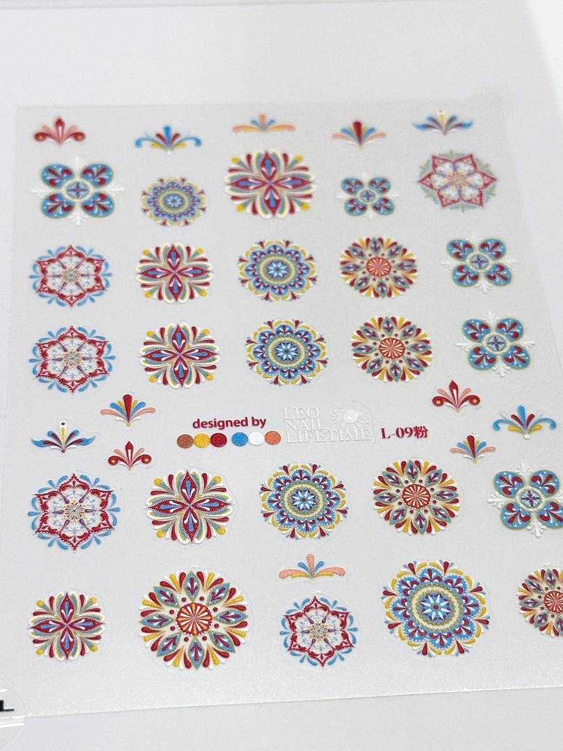 L-09 "Multicolor Tiles" -- Summer 2025 Decals