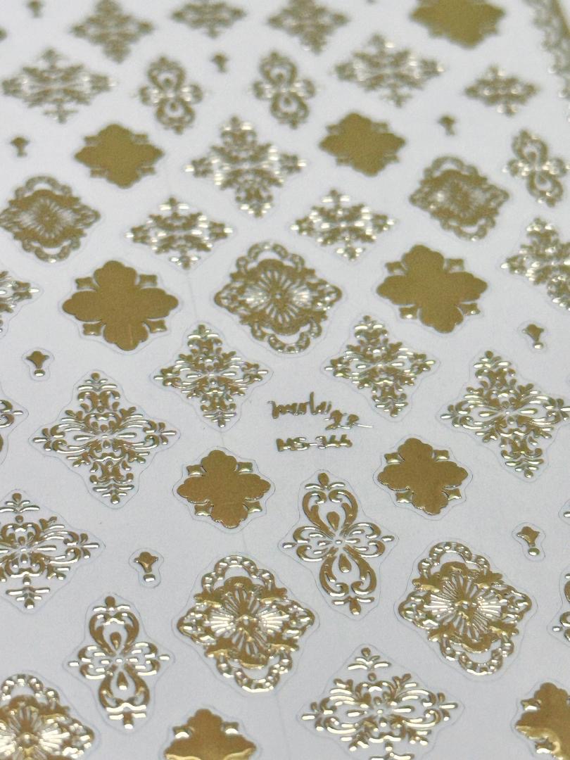 MS-344 "Gold Motif" -- Summer 2025 Decals