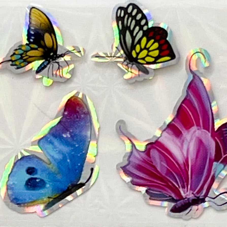 MM - "52-07 Flying Flower" - - Nail Transfer Foil