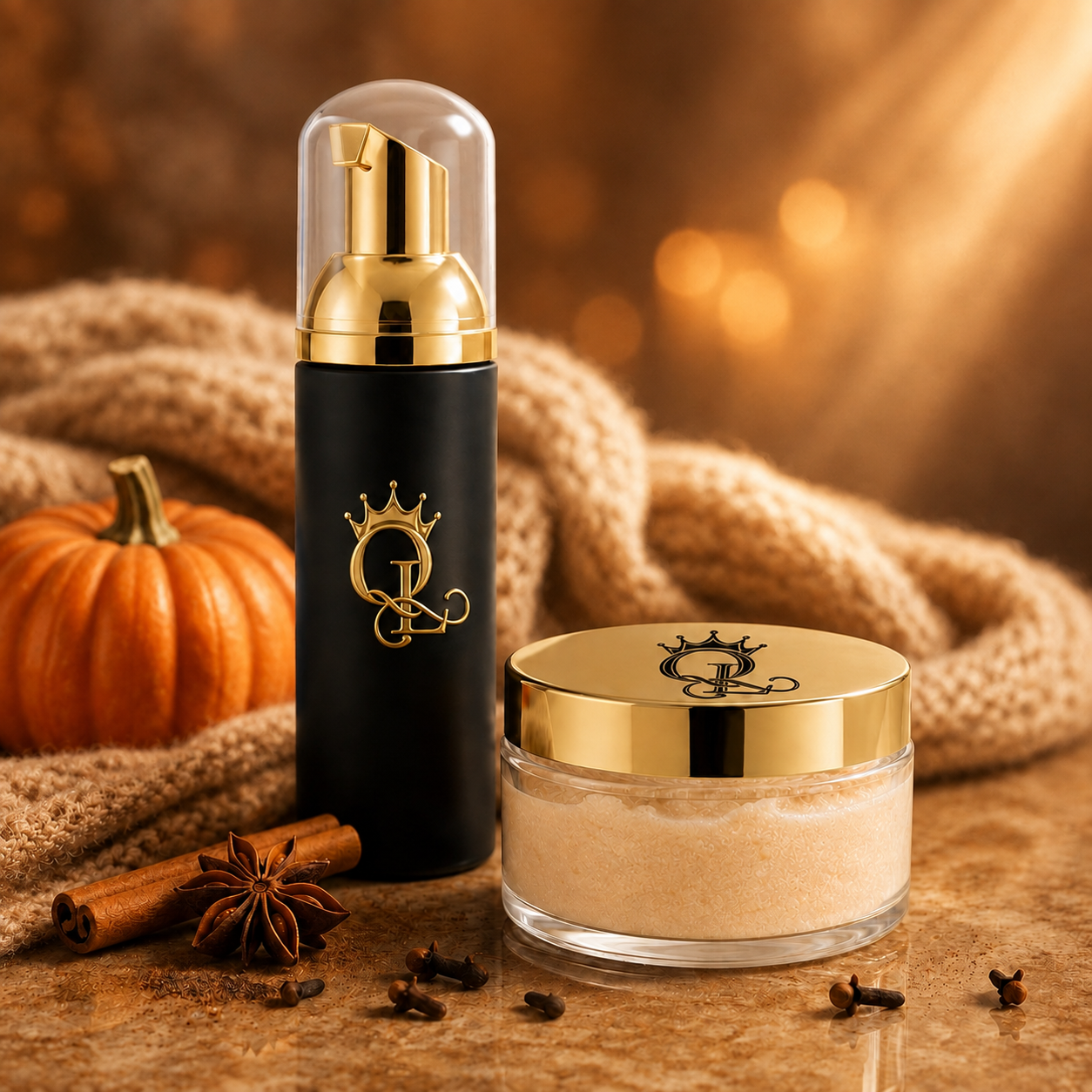 Pumpkin Spice Hand Cream & Scrub Duo