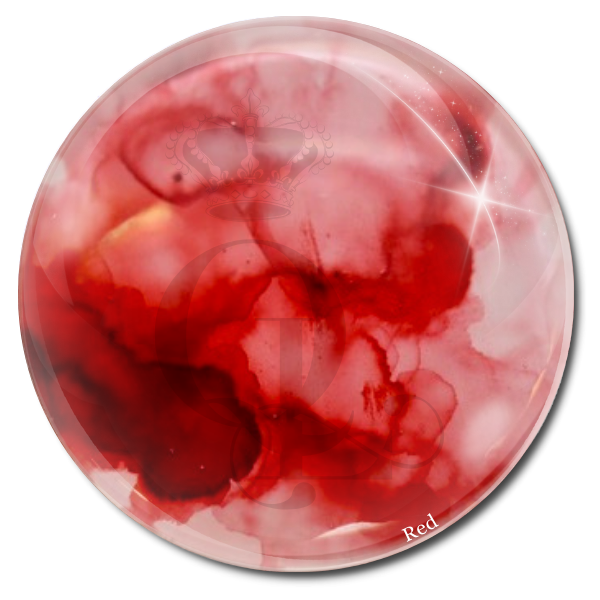 Red -- Solid Color Cocktail Alcohol Ink