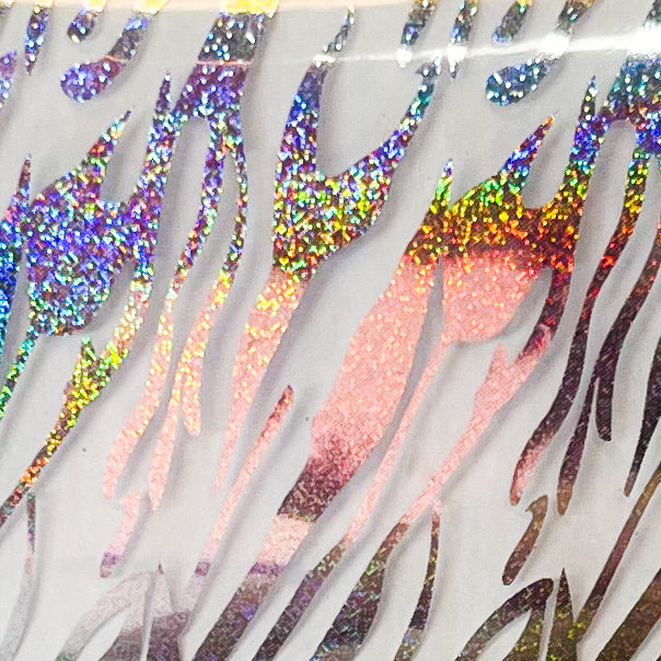 MM “41-09 Zedazzled Zebra”-- Nail Transfer Foil