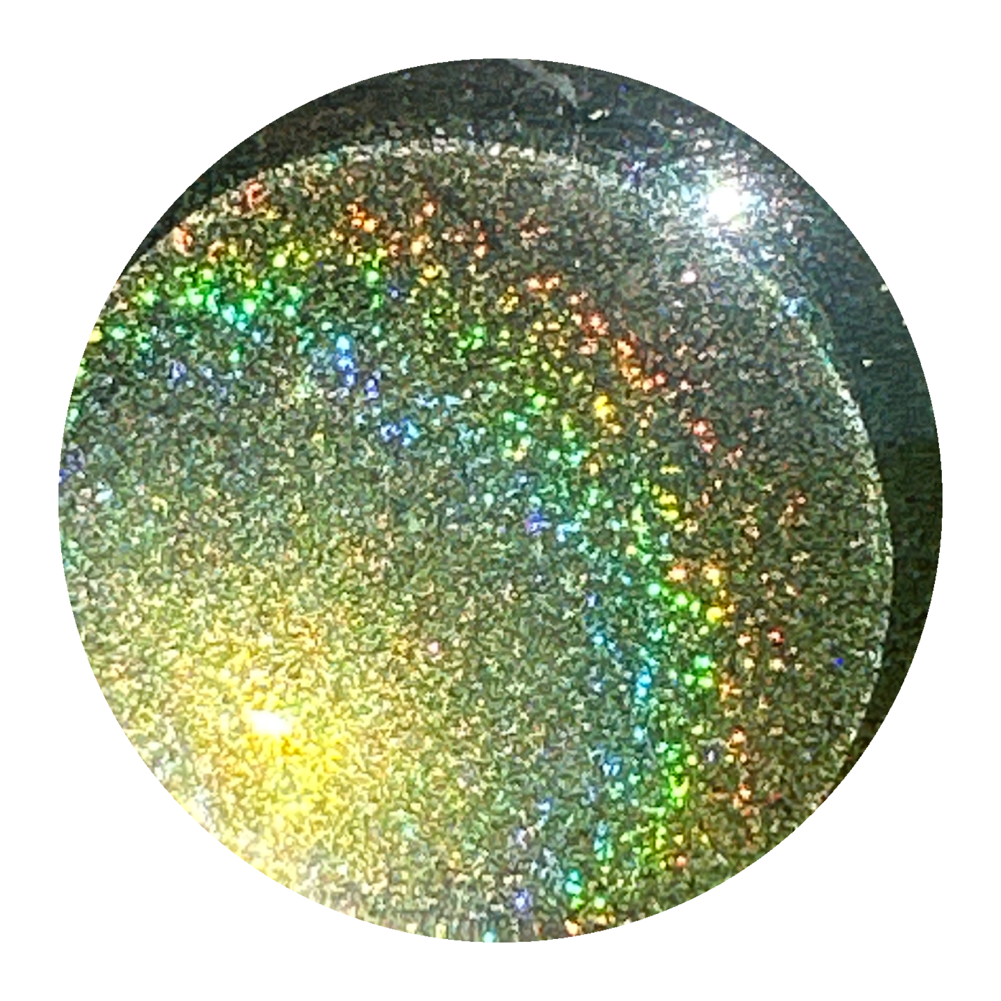 "Ovation for Olive" -- Glimmer Glitz Holo Dust