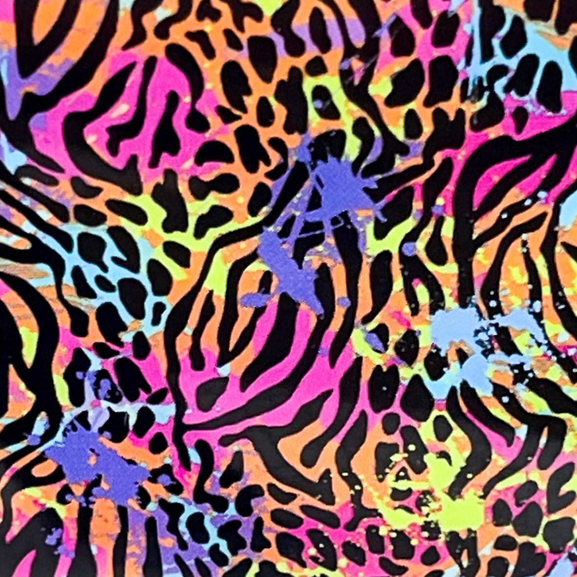 “50-03 Spattered Prints" - - Nail Transfer Foil