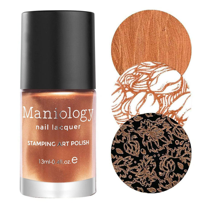 Maniology Brand - Precious Metals: 6-Piece Metallic Stamping Polish Set