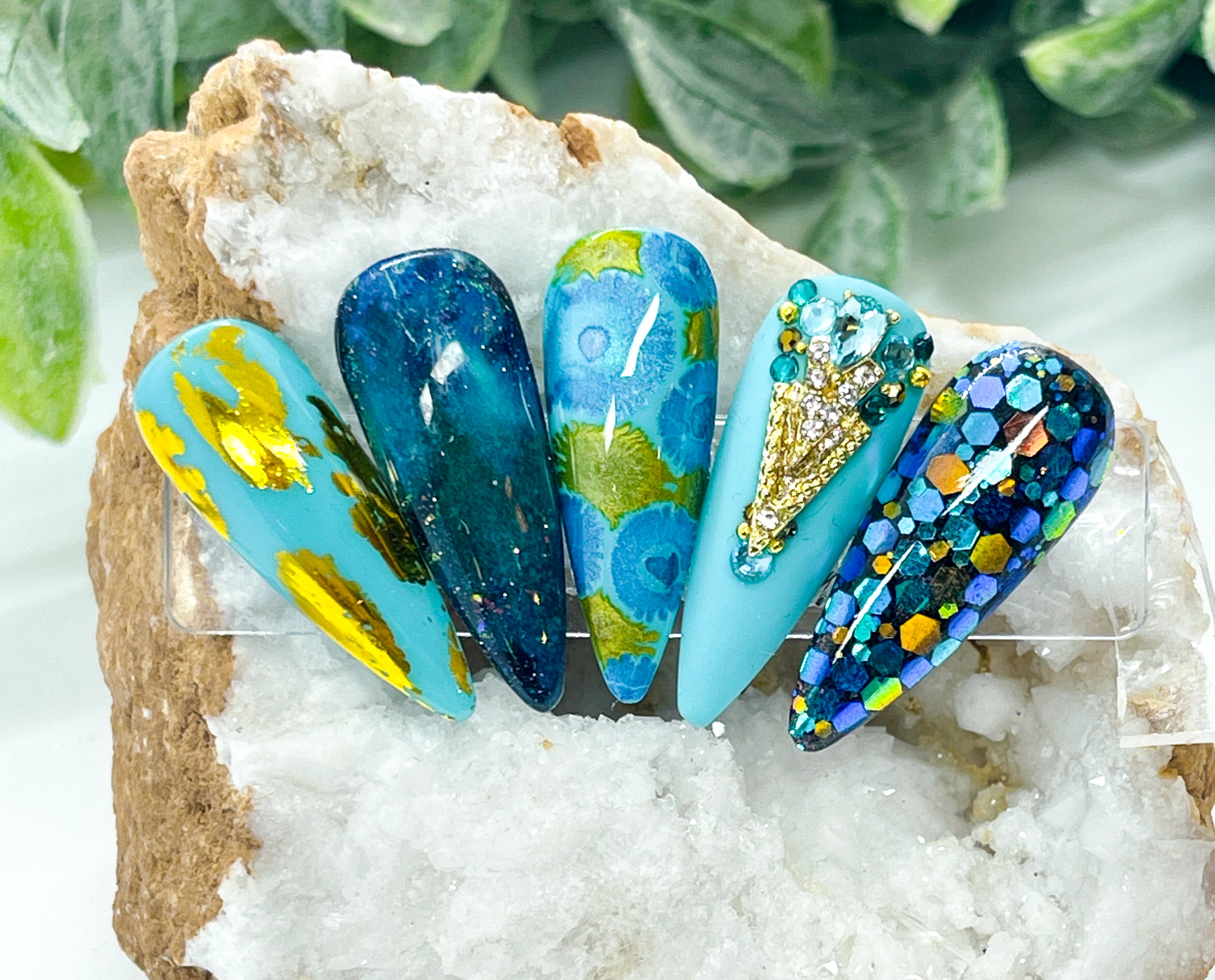 FULL SET -- Metallic Color Cocktail Alcohol Inks