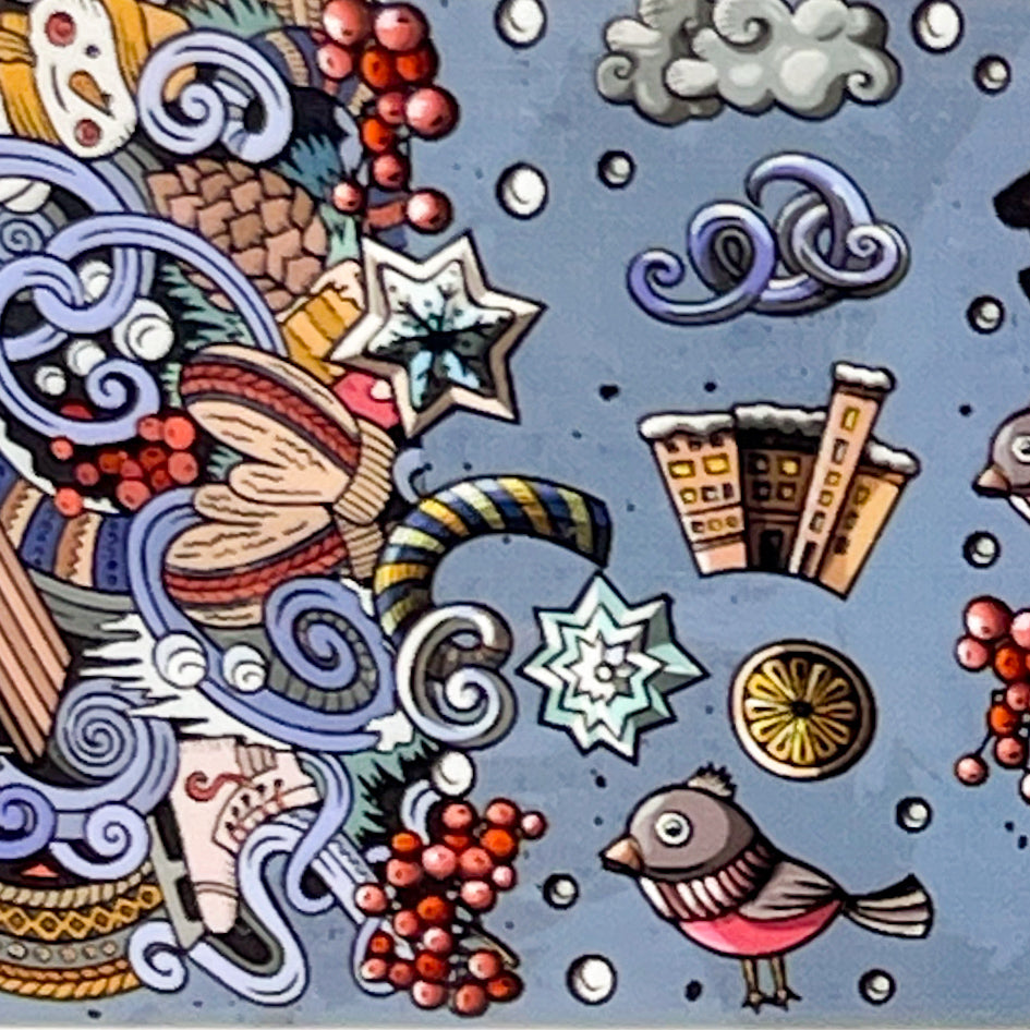 MM - "47-05 Winter In The City" - - Nail Transfer Foil