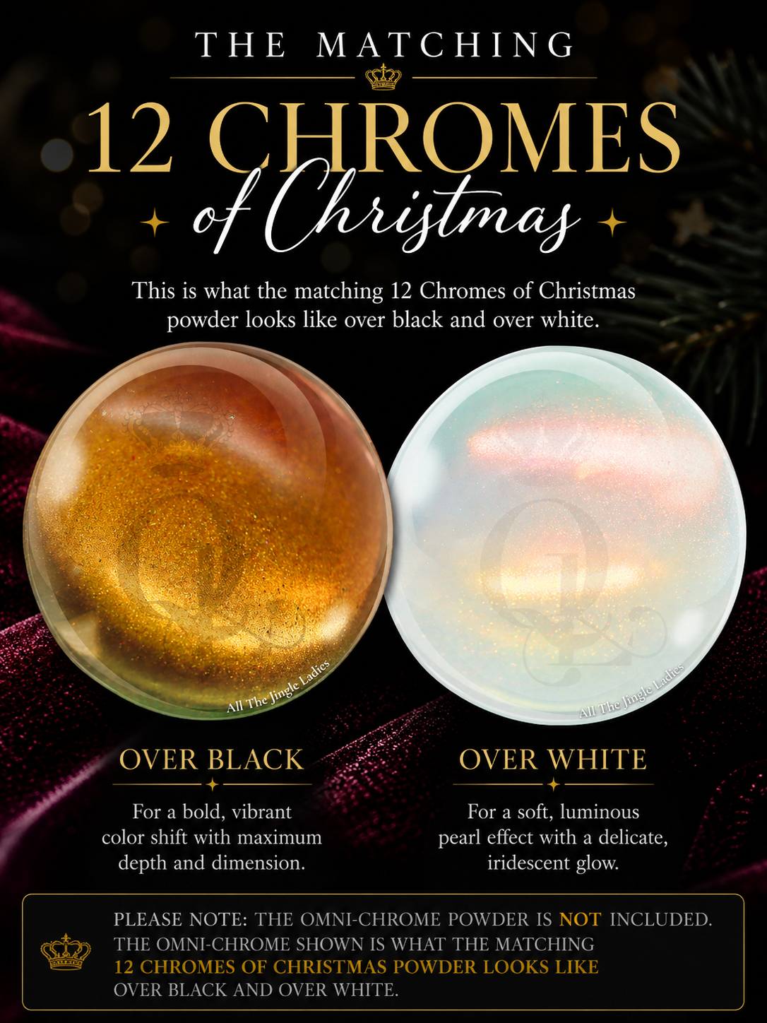 All the Jingle Ladies -- 12 Candy Chromes of Christmas SINGLE