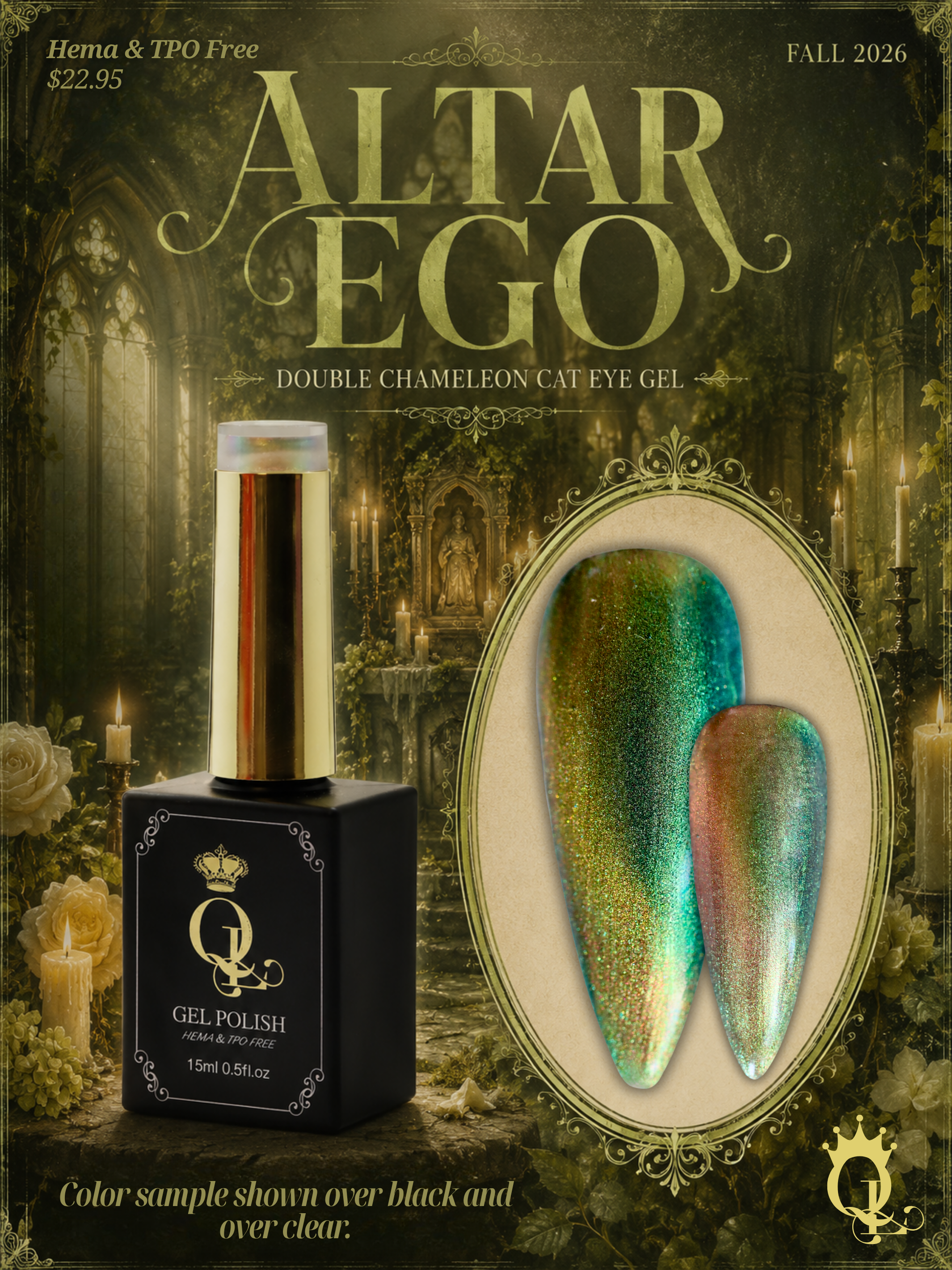 Altar Ego -- Double Chameleon Cat Eye Gel
