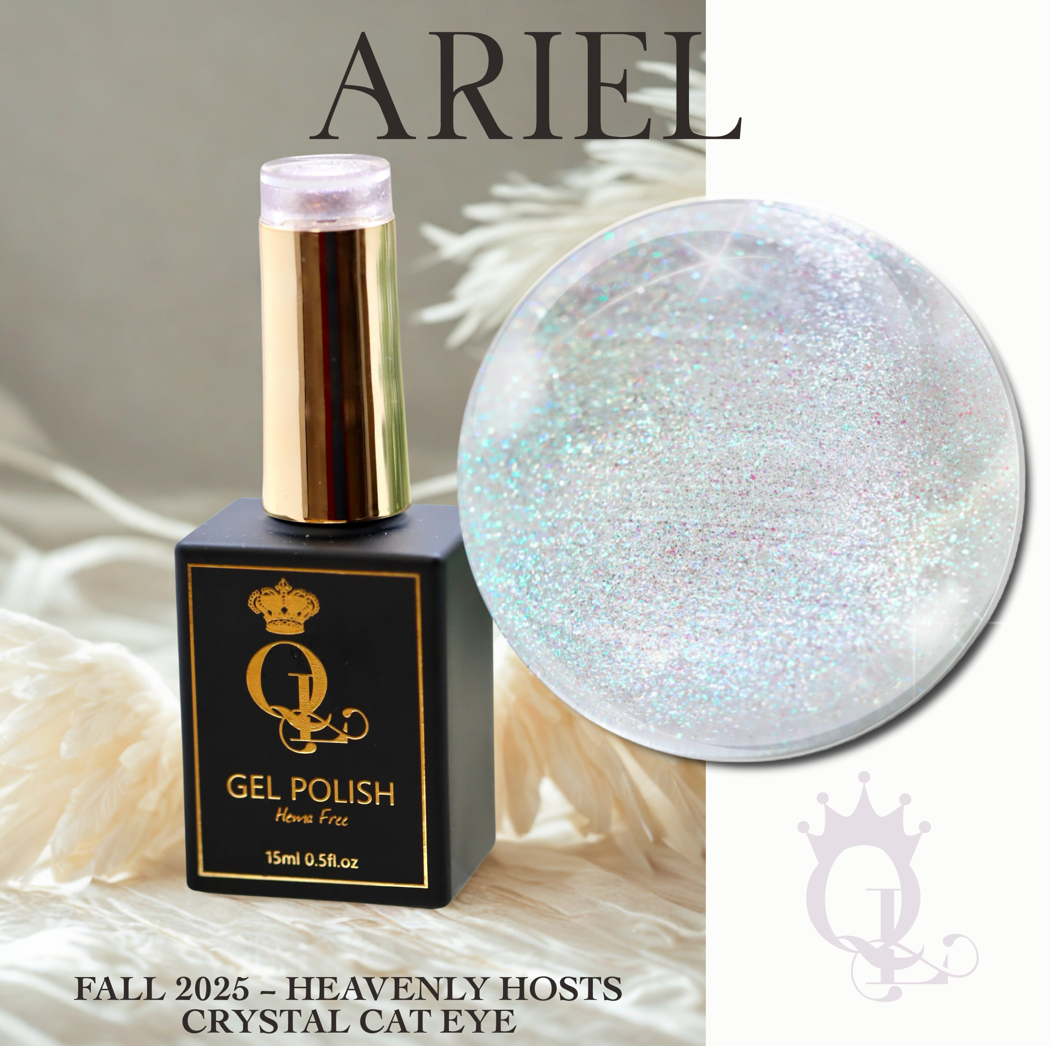 Ariel - Heavenly Hosts HEMA-Free Crystal Cat Eye Gel