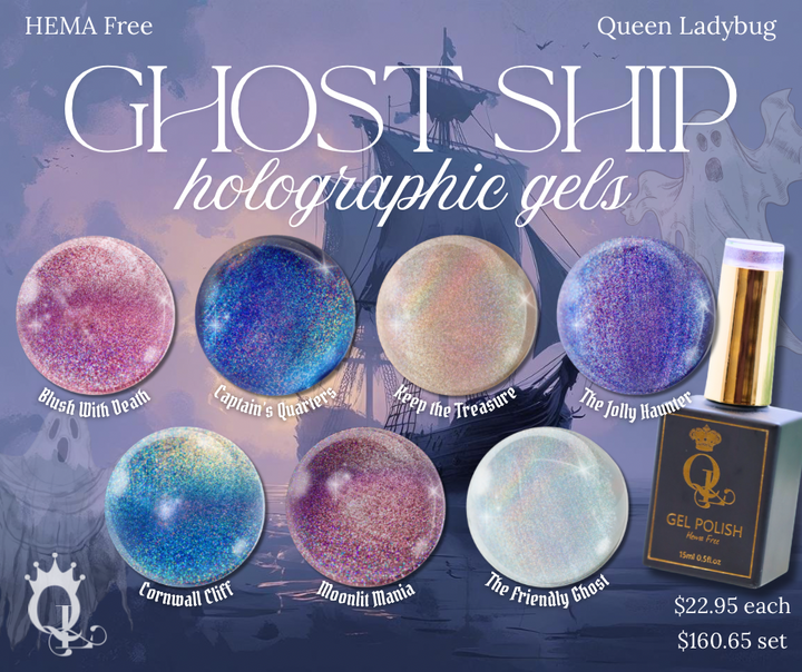 The Friendly Ghost - HEMA-Free Ghost Ship Holo Gel
