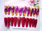 Kaleidoscope Press On Nails