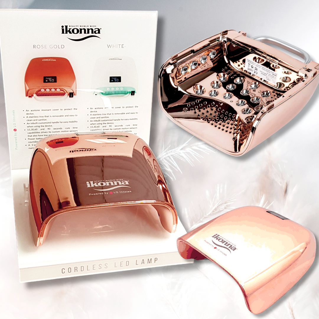 Rechargeable LED Nail Lamp—Rose Gold