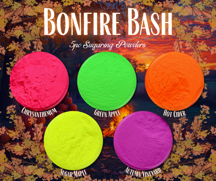 Bonfire Bash - 5pc Sugaring Powders