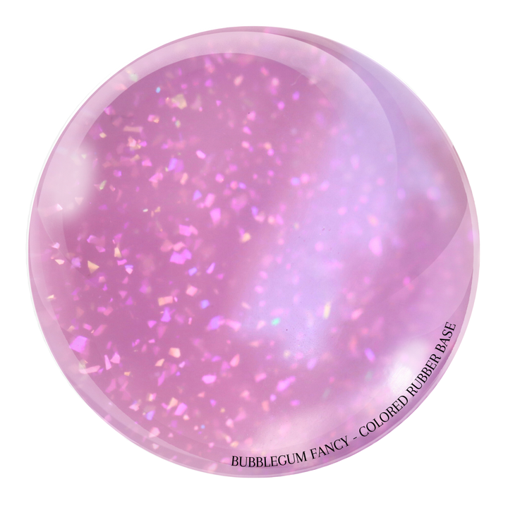 "Bubblegum Fancy" -- HEMA-Free Colored Rubber Base