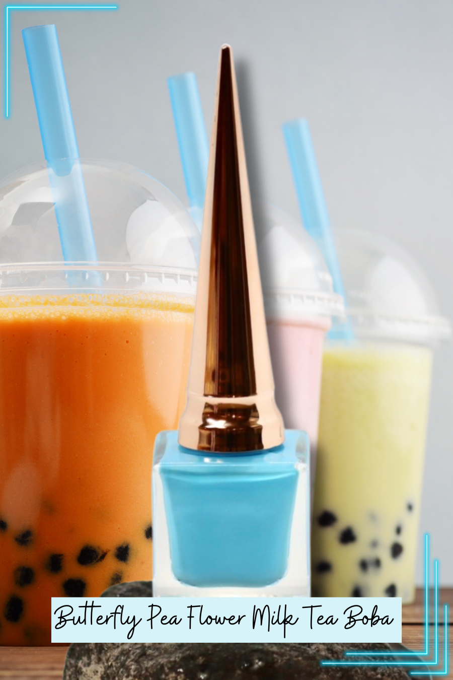 Milk Tea Boba Alcohol Ink Collection - 6pcs.