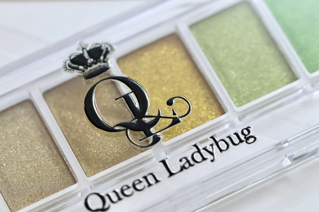Green & Gold Chrome Palette -- 13 Days of Halloween