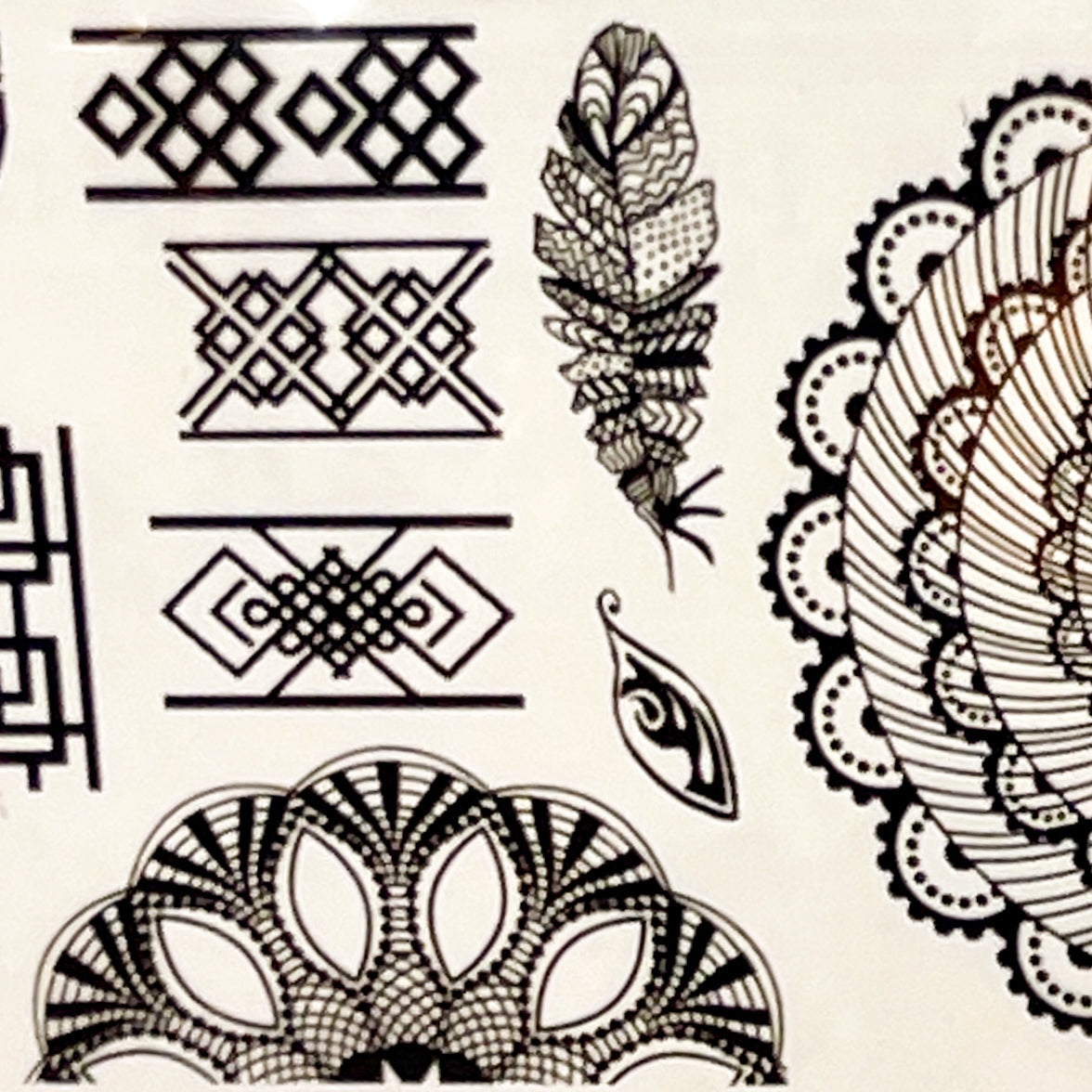 MM - "43-05 Boho Mandala" - - Nail Transfer Foil