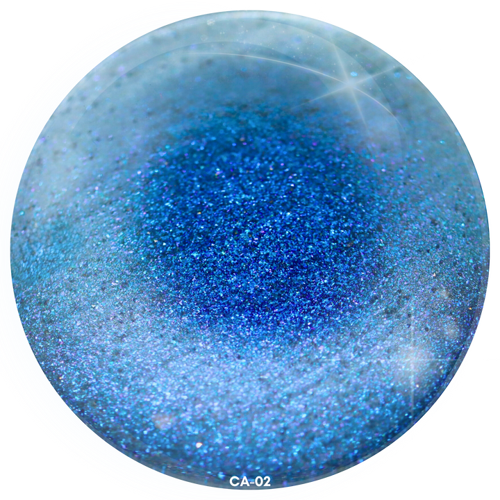 MAHNI "Blue For Christmas" -- Cat Eye Cream Gel Palette